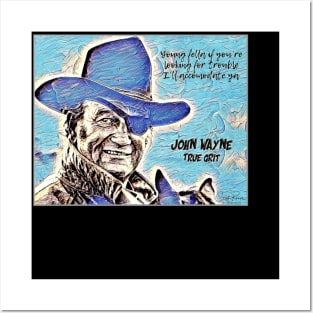 John_Wayne Posters and Art